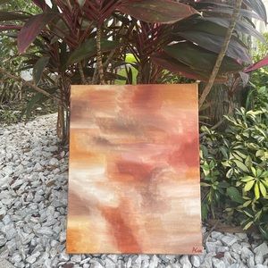 One of a kind acrylic painting